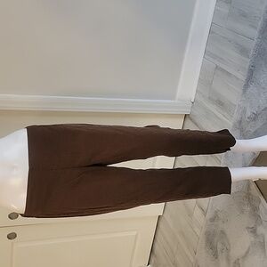 J. Jill Brown Wide Leg Pants